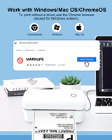 Vente Chaude Prix de Gros Imprimante d'Étiquettes Couleur pour Petites Entreprises Machine d'Impression d'Étiquettes Imprimante d'Étiquettes Petite Portable