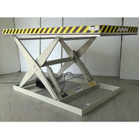 Plateforme élévatrice à ciseaux fixe, table élévatrice à ciseaux hydraulique, plateforme élévatrice électrique pour le chargement de marchandises en entrepôt