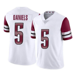 Özelleştirilebilir toptan 17 Terry McLaurin 1 Jahan Dotson 5 Jayden Daniels Washington en kaliteli dikişli futbol forması - Product Image 4