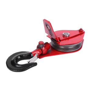 0.1t 0.5t 1t 2t 3t 5t High Strength <strong>Block</strong> Single Wheel Hook Crane Hoist Snatch Pulley <strong>Block</strong> - Product Image 6