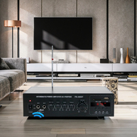 Amplificateur audio professionnel sans fil Bluetooth PA-90BT 120W, haut-parleur de plafond haute puissance pour diffusion publique, tension constante, métal
