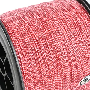 Yudeli X4 Pink 1000m Braided Fishing Line Durable PE Floating Line For River Lake Designed For Level Shape Fishing