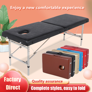 Salon Suite Furniture Package Foldable <b>Portable</b> Modern Luxury Durable PVC Multi-functional Beauty Barber Salon Bed for Bedroom - Product Image 2