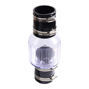 <span class=keywords><strong>Clapet</strong></span> anti-retour silencieux pour pompe de puisard d'eaux usées, submersible, 2 pouces, avec colliers de serrage ABS, compatible avec une ouverture de 7-1/4 pouces sur tuyau <span class=keywords><strong>PVC</strong></span> Schedule <span class=keywords><strong>40</strong></span> de 2 pouces, manuel - Product Image 4
