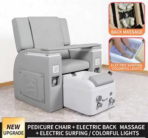 Sillón Multifuncional para Manicura, Pestañas, Pedicura, con Masaje de Espalda y Reposapiés - Product Image 6