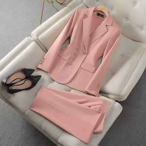 Yuhong 2025, Ropa de Invierno para Mujer, Estilo Europeo Americano, Elegante, Delgada, con Botones, Antiarrugas, de Terciopelo, Poliéster y Elastano - Product Image 3