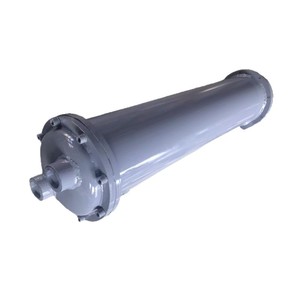 Échangeur de chaleur tubulaire horizontal GlC5 en acier inoxydable pour chauffage et refroidissement, plage de température de 100 degrés - Product Image 1