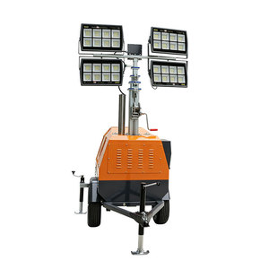 Mobile <b>Light</b> Tower Diesel Generator <b>Led</b> Worklight For Construction Site Lighting Equipment - Product Image 3