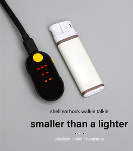 Truyền thông không dây các thiết bị mini cầm tay Walkie Talkie TYPE-C sạc 400-480Mhz 3.7V UHF lập trình ham đài phát thanh - Product Image 5