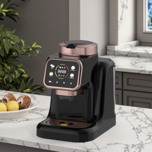 Cafetera Turca Automática 3 en 1 con Molinillo de Granos Turcos y Espumador de Leche para Uso Doméstico, Cafetera Espresso Automática 3 en 1 con Vapor - Product Image 3