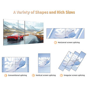 High Quality <strong>LCD</strong> Display <strong>Screen</strong> for Clear &amp; Detailed Image &amp; Video Display for Shopping Mall Digital Poster Use - Product Image 2