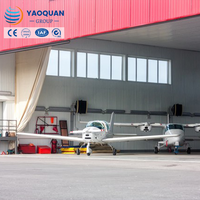 Service tout-en-un : Hangar de stockage d'avions préfabriqué, Hangar en acier préfabriqué, Bâtiment métallique à structure en acier, Hangar entrepôt
