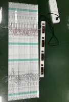 Bande LED de haute qualité, super luminosité, AC220V, diffuseur de bande LED, lentille de bande LED, lumière en aluminium, PCB blanc pour boîte lumineuse publicitaire