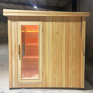 Sauna all'aperto cedro canadese russo Sauna barilotto 2 persone all'aperto Seks Sauna - Product Image 3