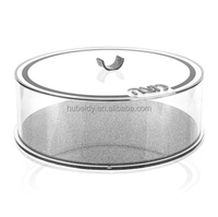 LOGO personnalisé et taille cadeaux juifs Lucite Matzah Pessah Matzah Flip Box