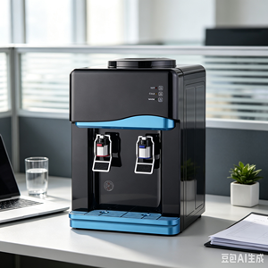 Dispenser Acqua Calda e Fredda da Tavolo SafeHome in Combinazione di Colori Nero e Blu - Product Image 2