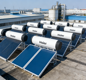 Haier Nouveauté Promotion Chauffe-eau Solaire Mini Plat Multifonctionnel Pressurisé Économie d'Énergie pour Hôtels, Extérieur <span class=keywords><strong>et</strong></span> Garages - Product Image 1