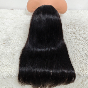 Promotion 78$ Letsfly 280% Density 10A Fuller Lace Frontal Wigs Straight Pre-plucked Hair Line 20-26 inches Natural Human Hair - Product Image 1