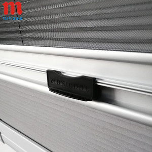 Cadre intérieur de fenêtre de caravane avec rideau plissé et moustiquaire pour remplacement d'accessoires de camping-car - Product Image 5