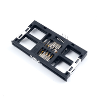 Conector de Tarjeta IC Bidireccional MUP de Doble Fricción de 12 Pines con Tecnología de Fricción para PCB, Lector de Tarjetas Inteligentes para Máquinas POS