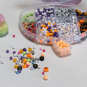 ファッションビーズブレスレット カラフルアルファベットビーズ クラフトキット 知育パーティー テーマジュエリー製作おもちゃ ファッションビーズネックレス - Product Image 6