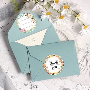 Étiquette autocollante pour bocaux Mason, motif floral aquarelle, pour marquage de date et contenu, idéale pour la cuisine et le stockage alimentaire - Product Image 6