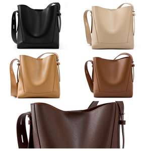 Sac à main de luxe avec poignée supérieure et cadenas à logo personnalisé Sacs fourre-tout en cuir végétalien pour femmes à la mode Sacs pochettes classiques pour femmes OEM ODM - Product Image 2