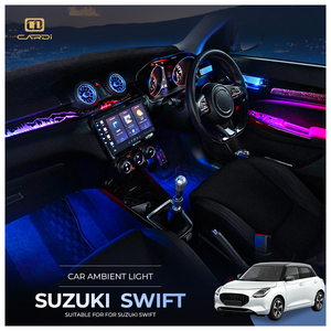ชุดไฟตกแต่งภายในรถยนต์ 'CARDI' D8 OEM สำหรับ <span class=keywords><strong>Suzuki</strong></span> <span class=keywords><strong>Swift</strong></span> 2017 โซลูชั่นไฟ LED ตก<span class=keywords><strong>แต่ง</strong></span><span class=keywords><strong>ภายใน</strong></span>แบบกำหนดเองจากผู้ผลิต - Product Image 3