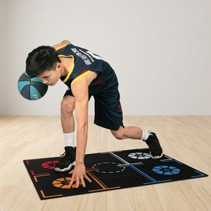 Tapis d'entraînement de basketball <span class=keywords><strong>Amazoo</strong></span> en microfibre tissée, 940*670MM, pour adultes et enfants, usage intérieur et extérieur, vente en gros, produit phare - Product Image 1