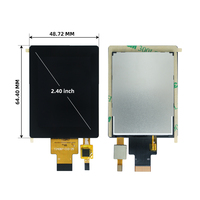 Écran tactile capacitif IPS de 2,4 pouces, IC ST7789/CST836U, résolution 240x320, SPI 4 fils, connecteur enfichable 10 broches