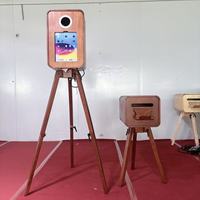 Photomaton de style rétro, photomaton à angle réglable, adapté aux mariages et aux événements festifs