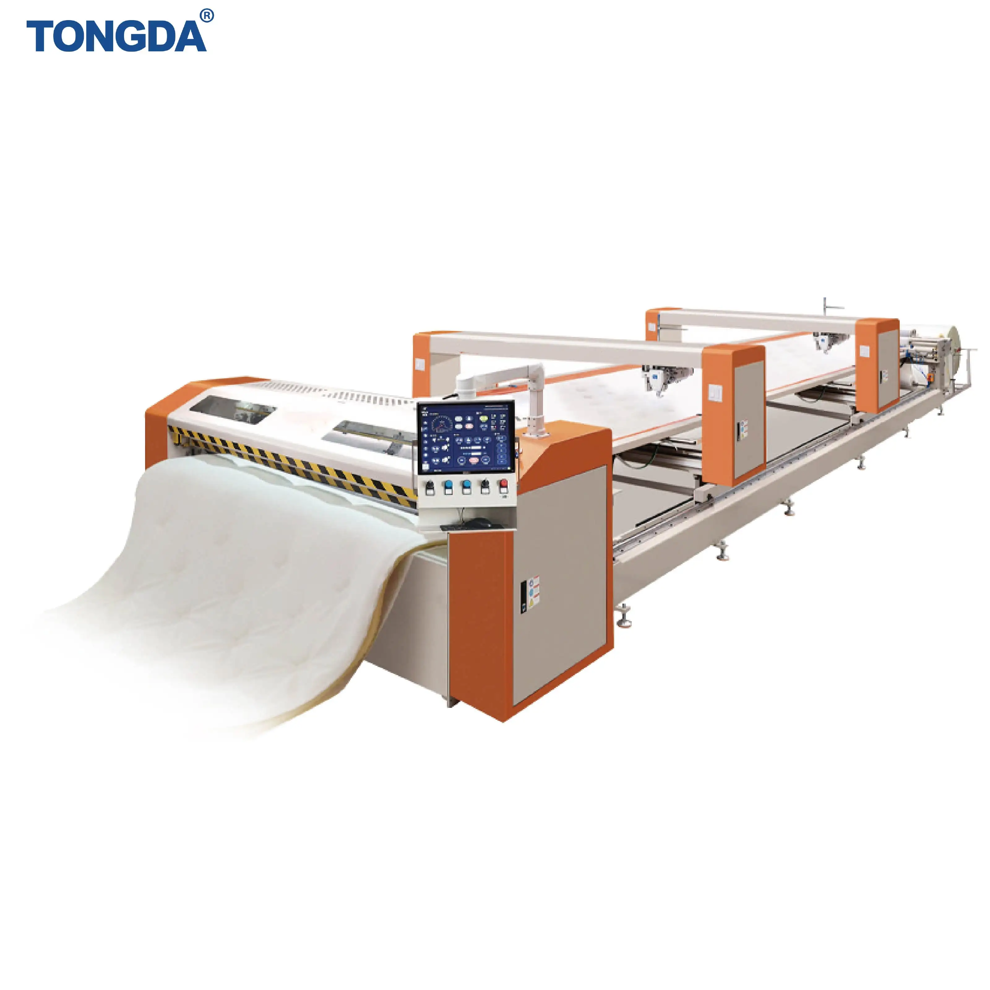 TONGDA TD-W-SJ automatique modèle tête unique aiguille simple Quilter bras Long informatisé Machine à courtepointe pour canapé-lit couette