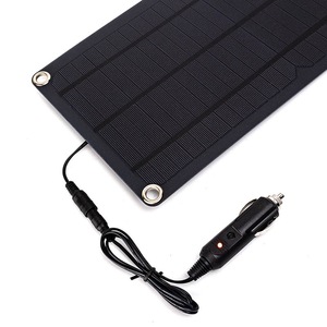 Panneau solaire monocristallin Masuyoshi Mitsu 10W 12V, chargeur flexible double USB 360x180mm - Product Image 5