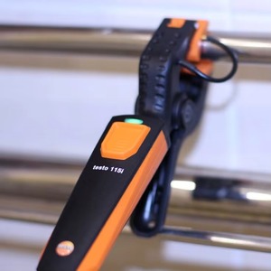 เทอร์โมมิเตอร์แบบหนีบ Testo 115i ราคาดีที่สุด ใช้งานผ่านสมาร์ทโฟน วัดอุณหภูมิการไหลและการกลับคืน - Product Image 3