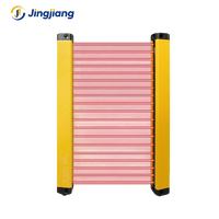 Sensor Tirai Cahaya Pengaman Ekonomis TCG Jingjiang Infrared 0.2-5m untuk Perlindungan Mesin Punch Press Stamping