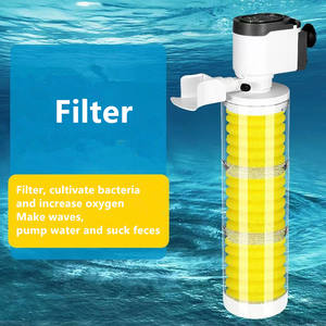스폰지 Bulit-in 어항 필터 펌프 내부 캐니스터 멀티 레이어 수족관 필터 - Product Image 5