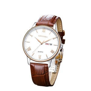 Dual <b>Calendar</b> Simple Timing Fashion Waterproof Large Dial Japanese Quartz Movement Men's Quartz Wrist Watch - Product Image 4