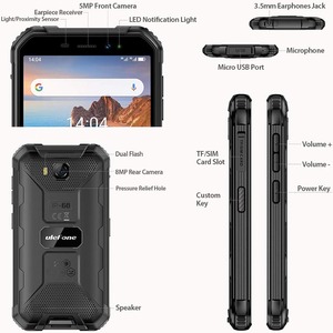 Teléfonos resistentes <span class=keywords><strong>Armor</strong></span> X6 IP68/69K <span class=keywords><strong>Smartphone</strong></span> a prueba de polvo a prueba de agua, Global 3G Dual SIM, 5,0 pulgadas, 8MP + 5MP, WiFi, Bluetooth, GPS - Product Image 5
