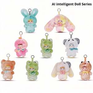 Série Sweetheart, pouf en peluche AI, thème animal, coloré, super doux, compagnon parlant pour garçons, jouet confortable et cadeau d'<span class=keywords><strong>anniversaire</strong></span> - Product Image 5