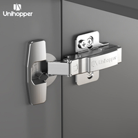 Charnières de meubles de cuisine Unihopper à fermeture douce 3D hydrauliques à clipser – Offre spéciale