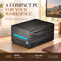 Ordinateur de bureau AMD Ryzen 9 7950X3D RTX 3060 12 Go Mini PC DDR5 Double emplacement M.2 PCIe 4.0 WiFi 7 pour le jeu et le travail créatif