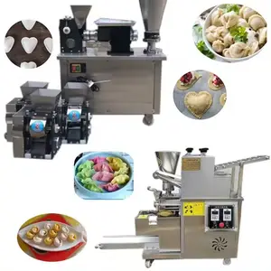 Máquina de samosa indiana de tamanho pequeno, máquina comercial de empanada para uso doméstico, bolinho automático pelmeni momo