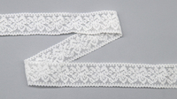Bande élastique blanche extensible très vendue, dentelle élastique DIY pour lingerie