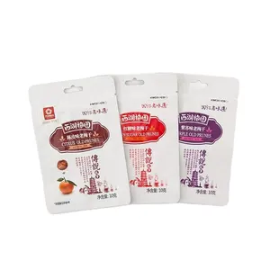 Luckytime Wholesale Custom Print Three-side Seal Vacuum Bags Pouches for Food Packing Eco Friendly Heat-resistant