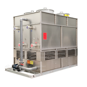 Bac truy cập dòng chảy tháp làm mát cho điều hòa không khí hệ thống PVC sợi thủy tinh cấu trúc điền vào phương tiện truyền thông cho thiết bị làm lạnh trang trại sử dụng động cơ quạt - Product Image 4