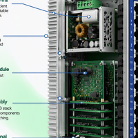 Nuevo Switch Ethernet Administrado Hirschmann MS20-2400SAAEHC Original de 24 Puertos 10/100Mbps con Capacidad de Conmutación Modular de 4.8Gbp