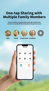 New 20MP không dây ngoài trời cctv <span class=keywords><strong>camera</strong></span> an ninh với loa tầm nhìn ban đêm cho nhà thông minh 4-ống Kính 4-màn hình PTZ Hệ thống <span class=keywords><strong>camera</strong></span> - Product Image 6