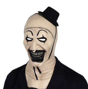 Halloween cabeza <span class=keywords><strong>completa</strong></span> película <span class=keywords><strong>de</strong></span> terror <span class=keywords><strong>Joker</strong></span> máscara Terrifier arte disfraz fiesta Festival Cosplay <span class=keywords><strong>el</strong></span> payaso Prop decoración para adultos - Product Image 2