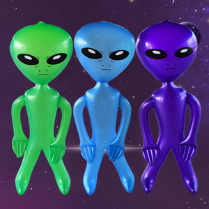 Gran oferta, PVC inflable de dibujos animados de juguete, logotipo personalizado, alienígenas inflables, juguetes inflables promocionales, accesorios - Product Image 5