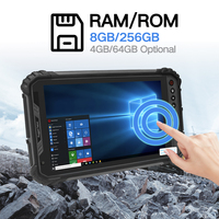 Tablette industrielle ST9-J Windows 10 Pro 8 pouces Intel Celeron N5100 256 Go Résolution 1200x1920 Antichoc/Résistant aux chutes GSM